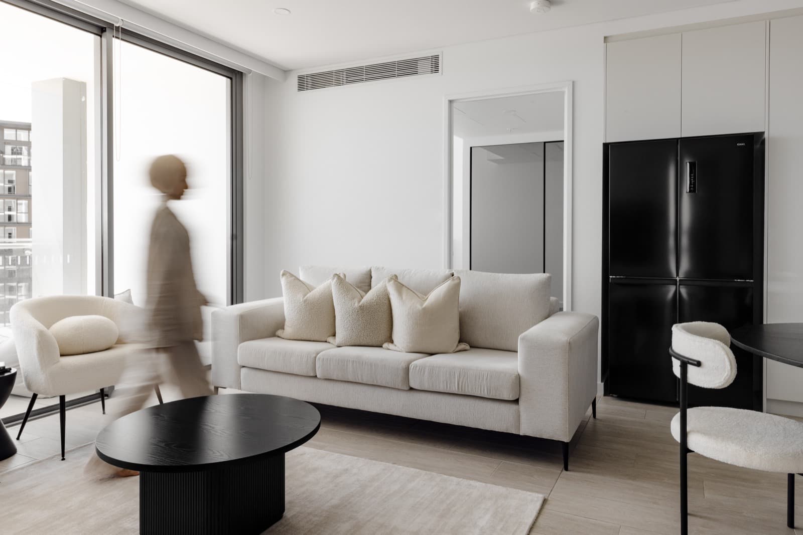 Whole-home decluttering and living space organisation